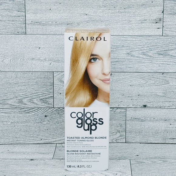 Clairol Color Gloss Up Temporary Hair Dye, Toasted Almond Blonde Hair Color - Picture 1 of 4
